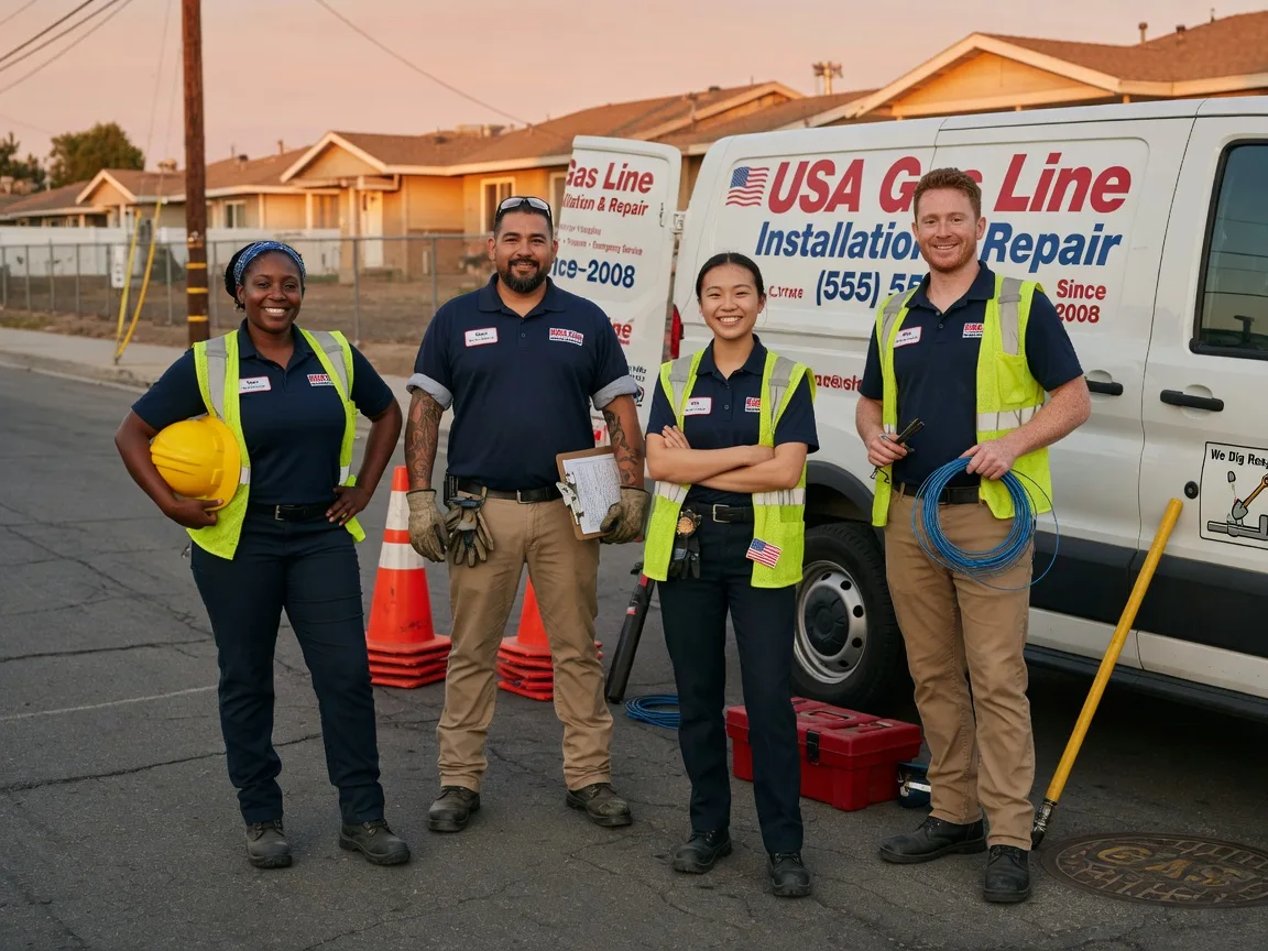 Gas Line Installation company in Swiftwater, PA